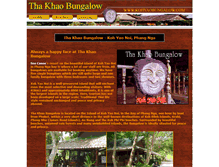 Tablet Screenshot of kohyaobungalow.com